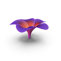 Realistic Plumeria Purple PNG & PSD Images
