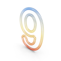 Spring Color Shaped Number 9 PNG & PSD Images