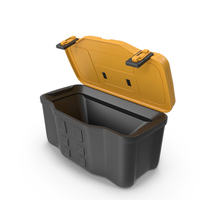 Plastic Toolbox Yellow PNG & PSD Images