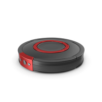 Cartoon Robot Vacuum Cleaner PNG & PSD Images