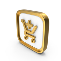 Add To The Cart Square Coin PNG & PSD Images