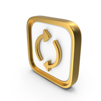 Auto Sync Square Coin PNG & PSD Images