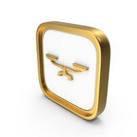 Balance Curved Square Coin PNG & PSD Images