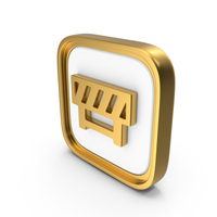 Barrier Square Coin PNG & PSD Images