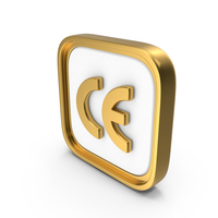 CE Mark Product Square Coin PNG & PSD Images