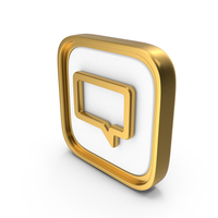 Chat Bubble Square Coin PNG & PSD Images