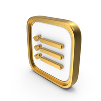 Checklist Square Coin PNG & PSD Images