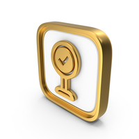 Check Mark Sign Board Square Coin PNG & PSD Images