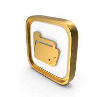 Check Mark Isolated Folder Square Coin PNG & PSD Images