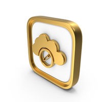 Cloud Editing Square Coin PNG & PSD Images
