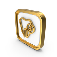Dental Treatment Dollar Square Coin PNG & PSD Images