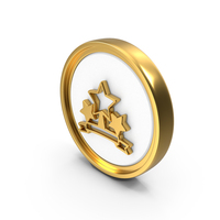 Achievement Award Circular Coin PNG & PSD Images