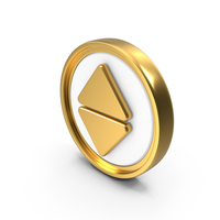 Arrow Up And Down Circular Coin PNG & PSD Images