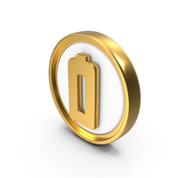Battery Circular Coin PNG & PSD Images