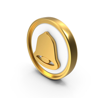 Bell Circular Coin PNG & PSD Images