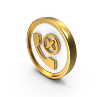 Cancel Call Circular Coin PNG & PSD Images