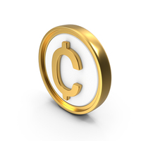 Cent Circular Coin PNG & PSD Images