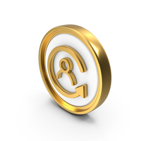 Change User Circular Coin PNG & PSD Images