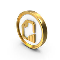 Chart Report Circular Coin PNG & PSD Images
