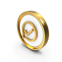 Comment Check Circular Coin PNG & PSD Images