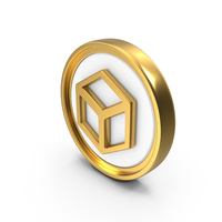 Cube Circular Coin PNG & PSD Images