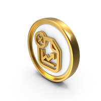 Delete Chart Circular Coin PNG & PSD Images