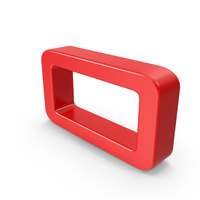 Korean letter M red PNG & PSD Images