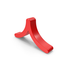 Korean letter S red PNG & PSD Images