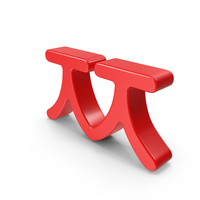 Korean Letter JJ Red PNG & PSD Images