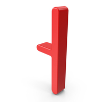 Korean letter EO red PNG & PSD Images