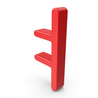Korean letter YEO red PNG & PSD Images