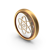 Atom Structure Science Icon PNG & PSD Images