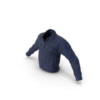 Men Trucker Jeans Jacket Levis Buttoned-up PNG & PSD Images
