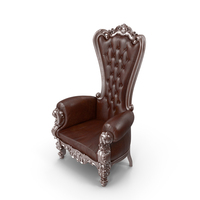 Throne Chair Brown PNG & PSD Images