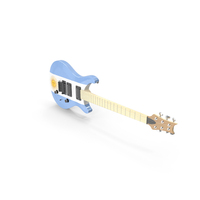 Argentina Flag Electric Guitar PNG & PSD Images