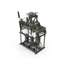 Historic Turret Clock Inner Workings PNG & PSD Images