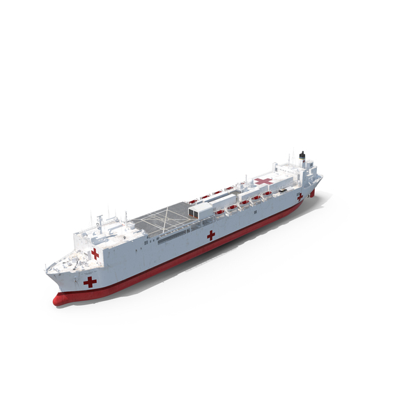 Hospital Ship USNS Mercy T-AH 19 PNG & PSD Images