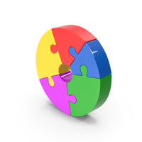Puzzle Circle PNG & PSD Images