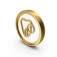 Dental Information Circular Coin PNG & PSD Images