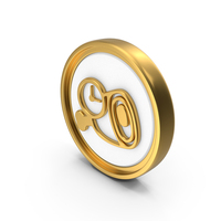Eating Time Circular Coin PNG & PSD Images