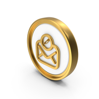 Edit Email Circular Coin PNG & PSD Images