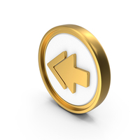 Fast Backward Arrow PNG & PSD Images