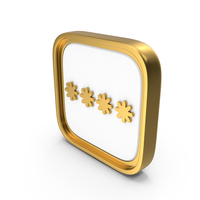 Digital Authentication Square Coin PNG & PSD Images