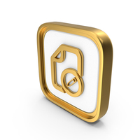 Edit File Square Coin PNG & PSD Images