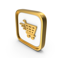 Fast Delivery Shopping Cart Square Coin PNG & PSD Images