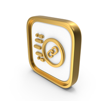 Fast Service Link Square Coin PNG & PSD Images