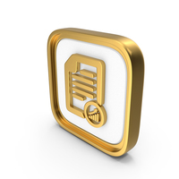 Financial Growth Digital Document Square Coin PNG & PSD Images