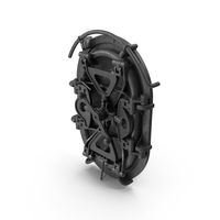 Oval Submarine Hatch With Window Black PNG & PSD Images
