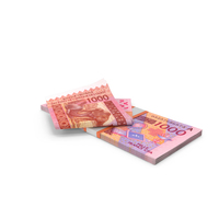 African 1000 Francs Money Lot Notes Bills PNG & PSD Images