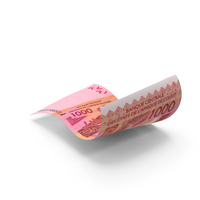African 1000 Francs Money Note Fly PNG & PSD Images